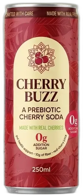 Cherry Buzz Prebiotic Soda